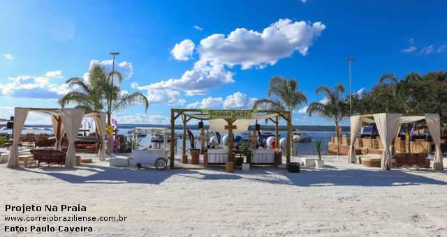 Saúde e beleza: especialistas de renome marcam presença no Na Praia Projeto Na Praia, Brasília