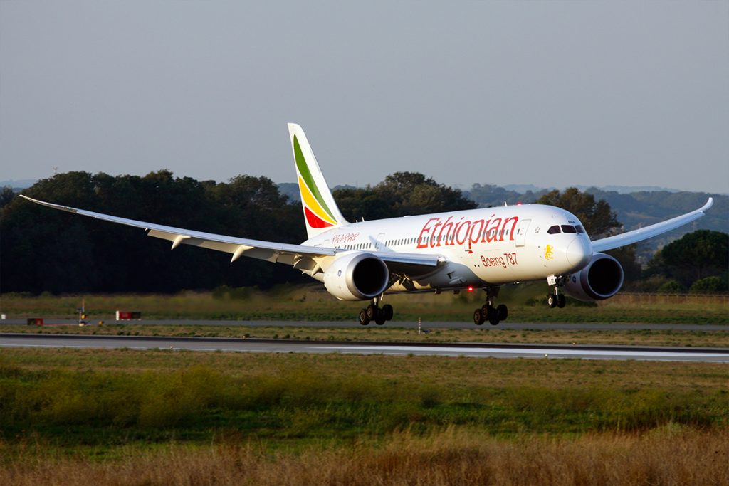 Dreamliner 787 - Ethiopian Airlines