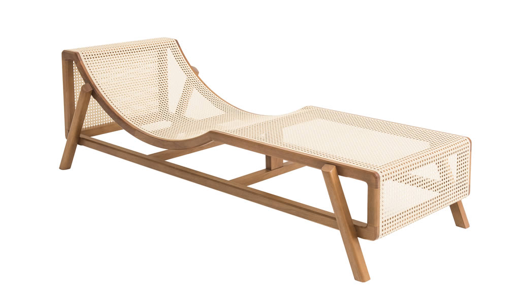 Chaise Flag - Designer: Marta Manente - Crédito: Moresco Designer Marta Manente - Chaise Flag - Be Brasil Milano
