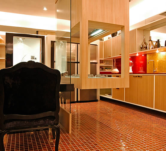 Pastilha Vermelho Madri: Cozinha é um dos ambientes mais utilizados, saiba como deixá-lo agradável Revestir - Decoração de cozinha - Pastilha Vermelho Madri