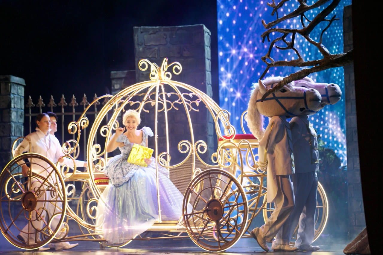 Versão 4D de Cinderella, Teatro Bradesco