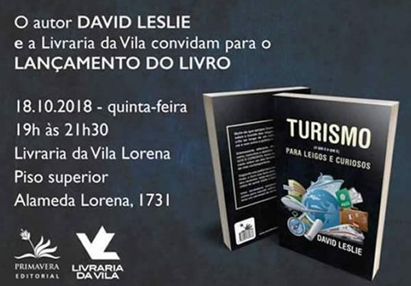 TURISMO Para Leigos e Curiosos  - David Leslie - Turismo - Livraria da Vila