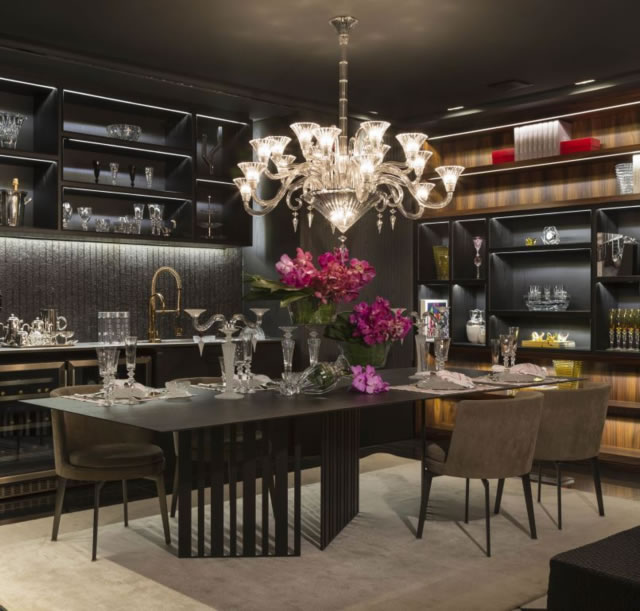 Baccarat by Vivian Coser é uma das atrações da Casa Cor São Paulo Baccarat - Vivian Coser - Casa Cor São Paulo