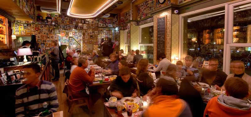 Restaurante Moeders, Amsterdan - Holanda