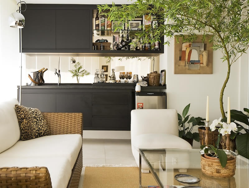Home Offices: Era uma vez uma varanda Gourmet Home Office - varanda Gourmet - Decoração - Design - Casa - Estilo Moderno