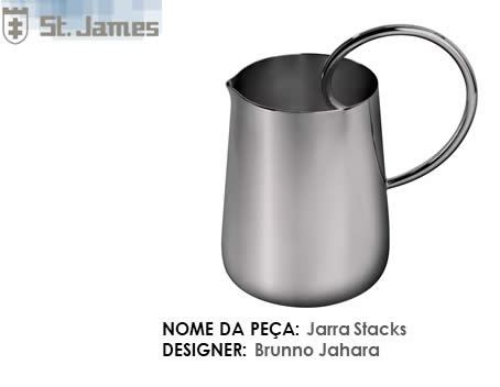 Brunno Jahara - St. James apresenta novo acabamento para suas peças Brunno Jahara - St. James - peças de prata