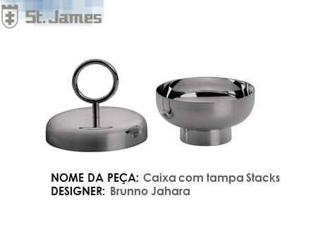 Brunno Jahara - St. James apresenta novo acabamento para suas peças Brunno Jahara - St. James - peças de prata