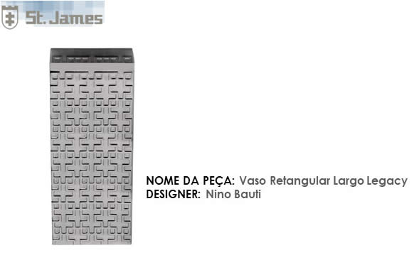 Nino Bauti - St. James apresenta novo acabamento para suas peças Nino Bauti - St. James - peças de prata