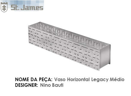 Nino Bauti - St. James apresenta novo acabamento para suas peças Nino Bauti - St. James - peças de prata