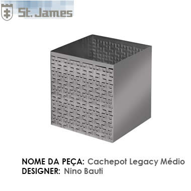 Nino Bauti - St. James apresenta novo acabamento para suas peças Nino Bauti - St. James - peças de prata