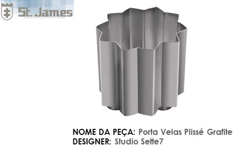 Studio Sette7 - St. James apresenta novo acabamento para suas peças Studio Sette7 - St. James - peças de prata