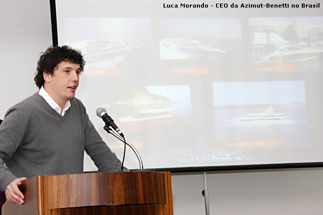 Luca Morando - CEO da Azimut no Brasil