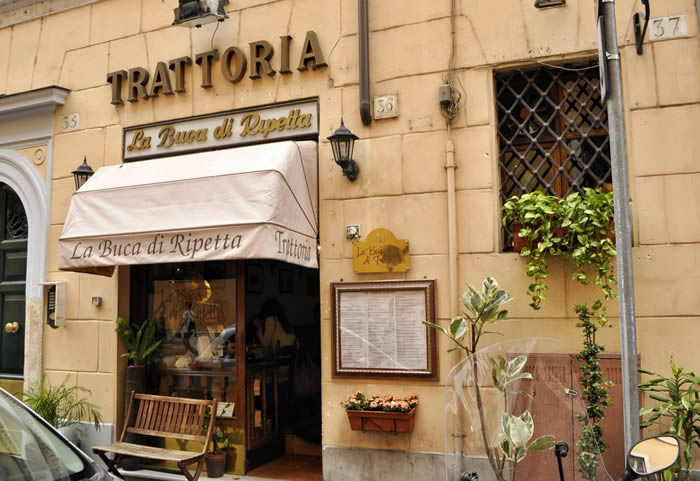 Restaurante La Buca Di Ripetta - Via Ripetta 36 - Roma
